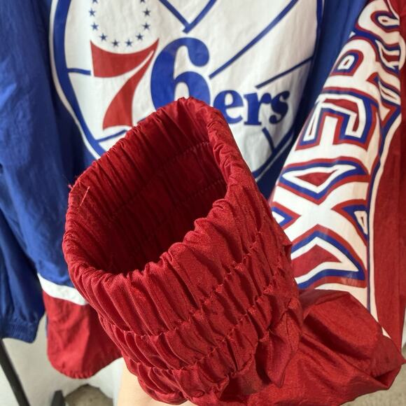 Mitchell & Ness 76ers Hardwood Classics Windbreaker Jacket XL - Picture 6 of 15